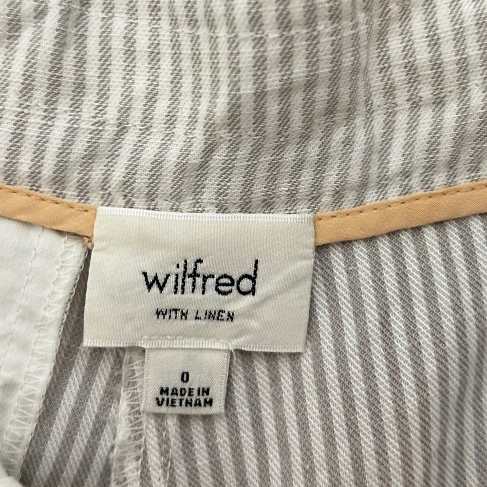 Aritzia Wilfred Free Allegra Linen Tie Waist Shorts - Picture 10 of 14